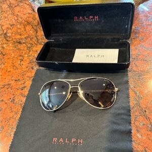 Ralph Lauren Gold Frame Sunglasses